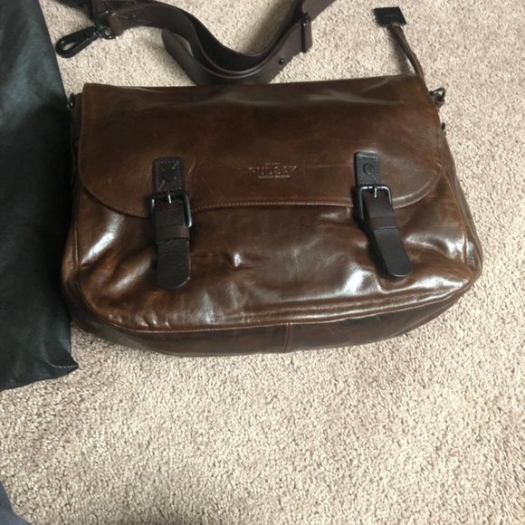 RUDSAK , RARE LAMAR COHIBA BROWN  ALL LEATHER - Picture 9 of 12